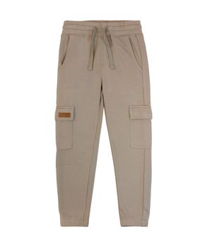 Pantalón buzo Niño Beige Oscuro