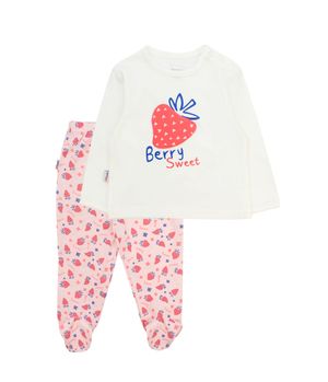 Pijama Niña Crudo
