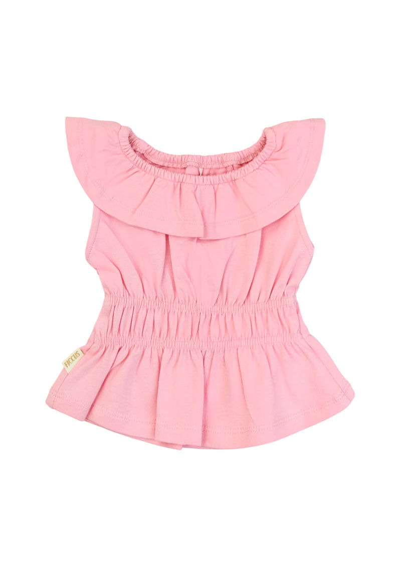 Polera Niña Rosado