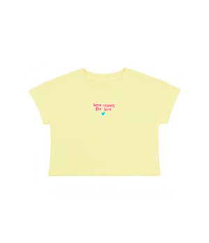 Polera Niña Amarillo