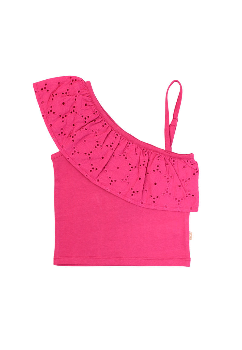 Polera Niña Magenta