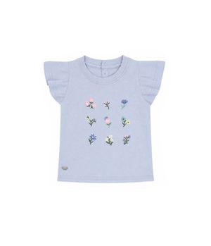 Polera Niña Celeste