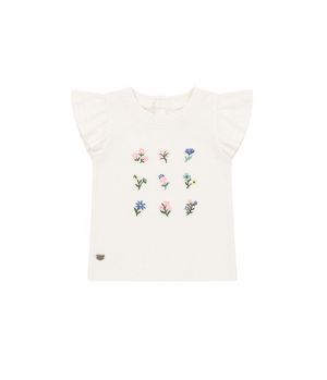 Polera Niña Off White