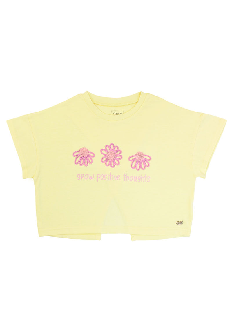 Polera Niña Amarillo
