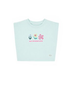 Polera Niña Menta Claro