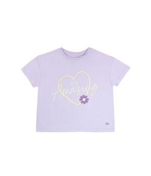 Polera Niña Lila
