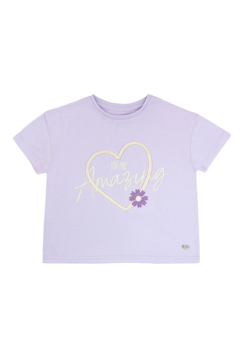 Polera Niña Lila