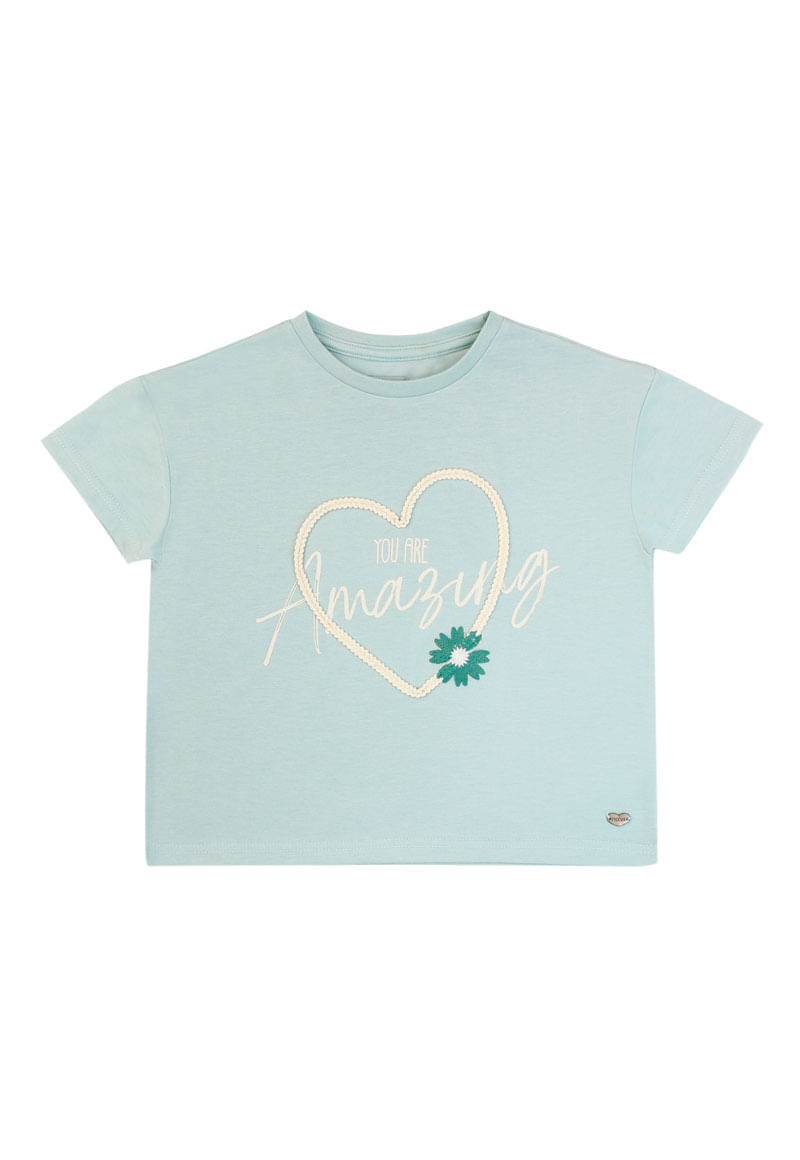 Polera Niña Menta