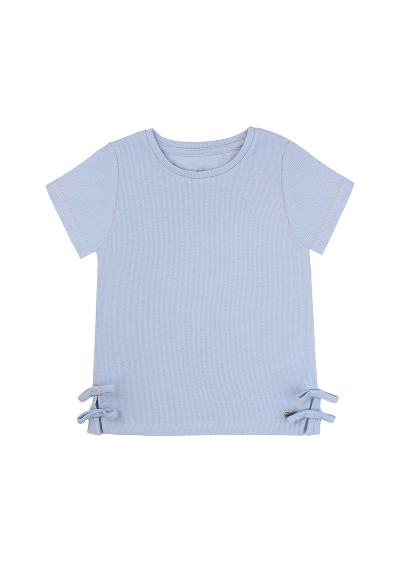 Polera Niña Celeste