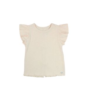 Polera Niña Café Claro