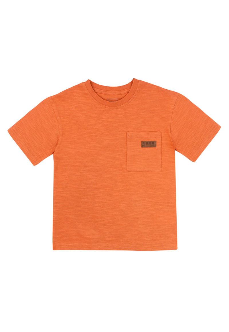 Polera Niño Naranjo