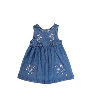 Vestido Niña Azul