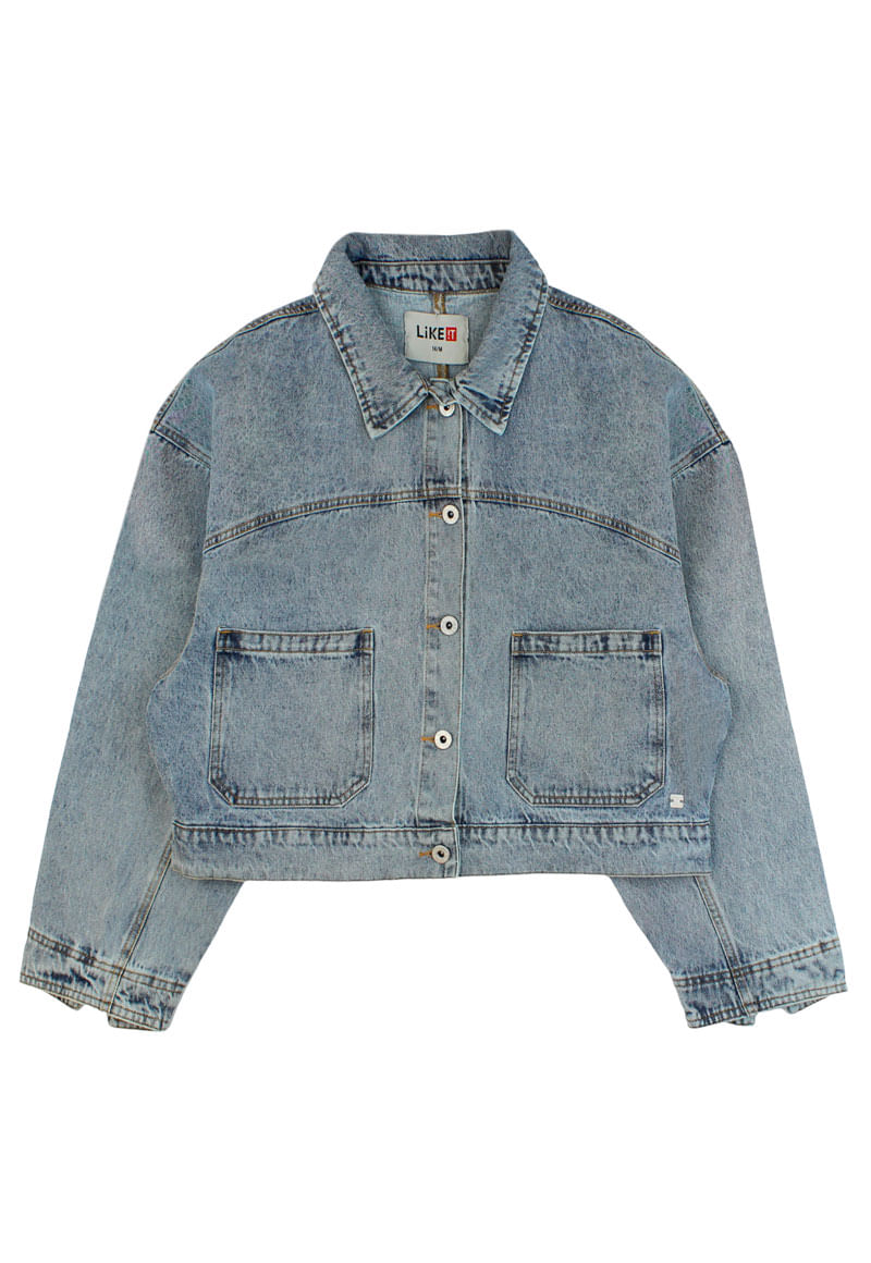Chaqueta Niña Azul
