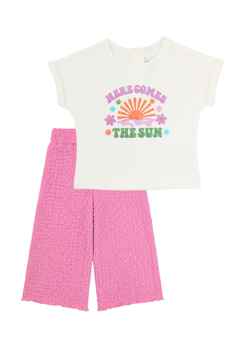 Conjunto Niña Malva