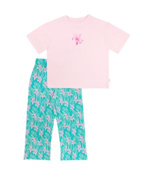 Conjunto Niña Rosado