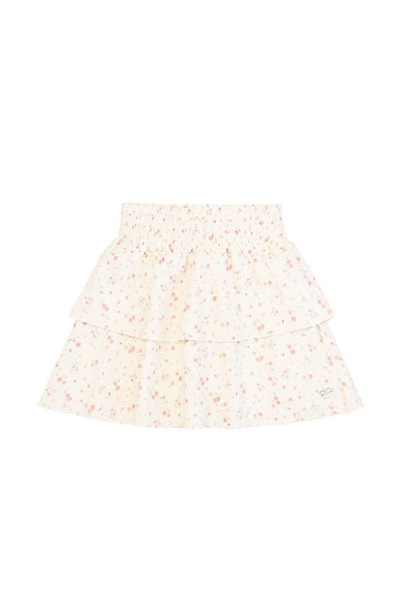 Falda Niña Crudo