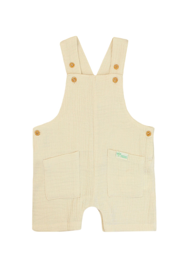 Jardinera Niño Beige