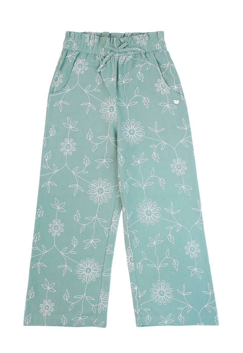 Pantalón Niña Menta