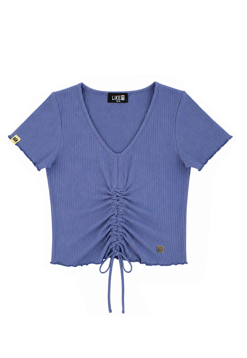 Polera Niña Azul