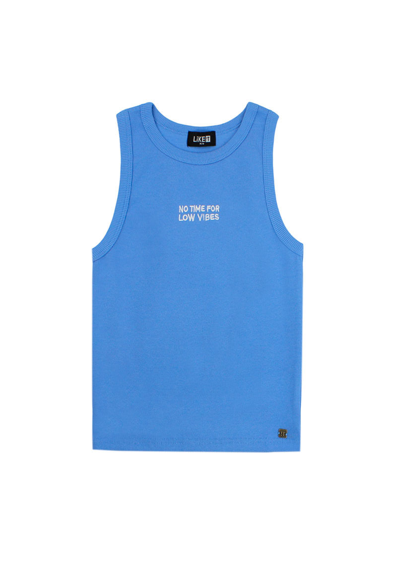 Polera Niña Azul