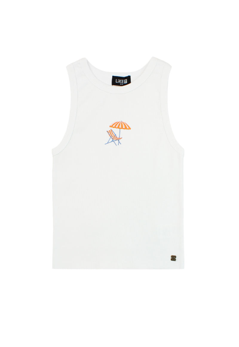 Polera Niña Blanco