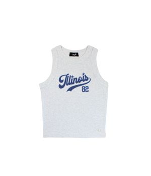 Polera Niña Gris Melange