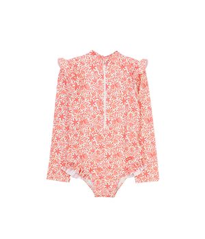 Traje de Baño Niña Coral