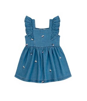 Vestido Niña Celeste