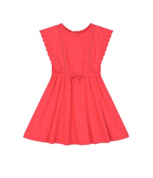 Vestido Niña Coral