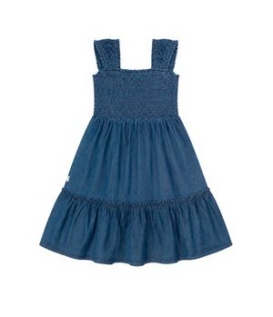Vestido Niña Azul