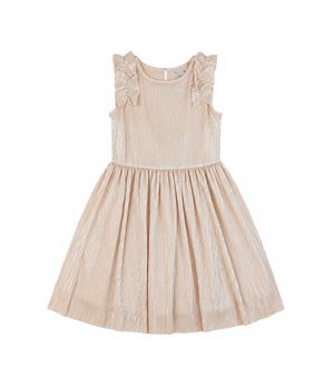 Vestido Niña Beige