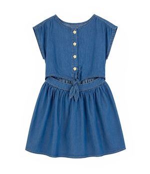 Vestido Niña Azul