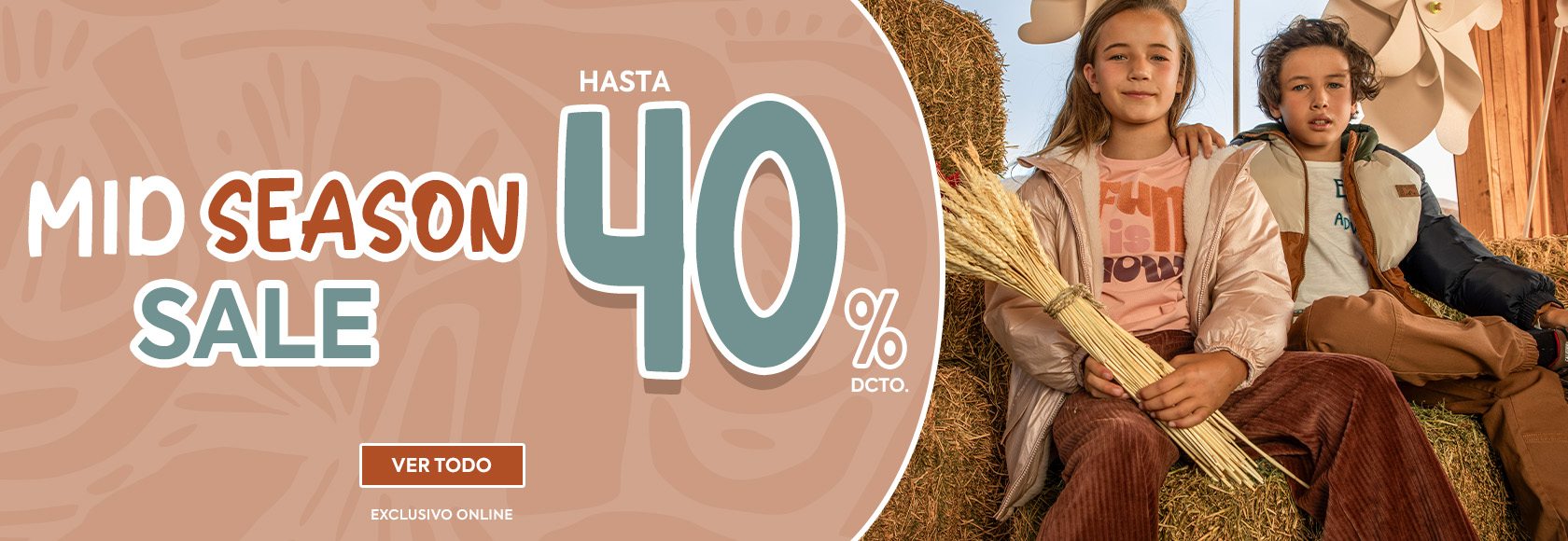 Mid season hasta 40% dcto