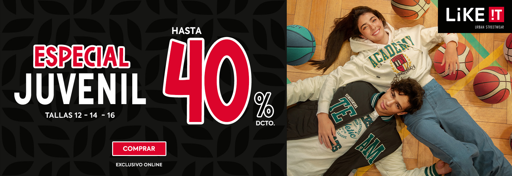 Like It 40% dcto 2520